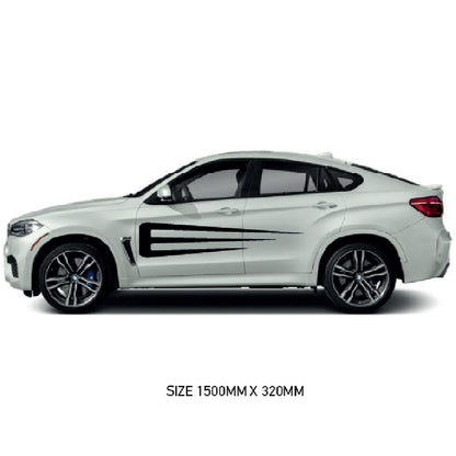 CSG20 Car Side Graphics X 2  Universal Will Fit Any Car or Van