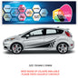 CSG21 Car Side Graphics X 2  Universal Will Fit Any Car or Van