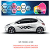 CSG22 Car Side Graphics X 2  Universal Will Fit Any Car or Van
