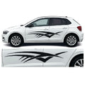 CSG23 Car Side Graphics 2 x 1500mm x 273mm Universal Will Fit Any Car or Van