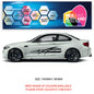 CSG28 Car Side Graphics X 2  Universal Will Fit Any Car or Van