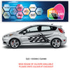 CSG31 Car Side Graphics X 2  Universal Will Fit Any Car or Van
