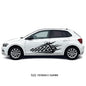 CSG33 Car Side Graphics X 2  Universal Will Fit Any Car or Van