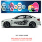 CSG38 Car Side Graphics X 2  Universal Will Fit Any Car or Van