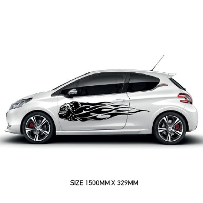 CSG42 Car Side Graphics X 2  Universal Will Fit Any Car or Van