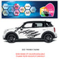 CSG44 Car Side Graphics X 2  Universal Will Fit Any Car or Van