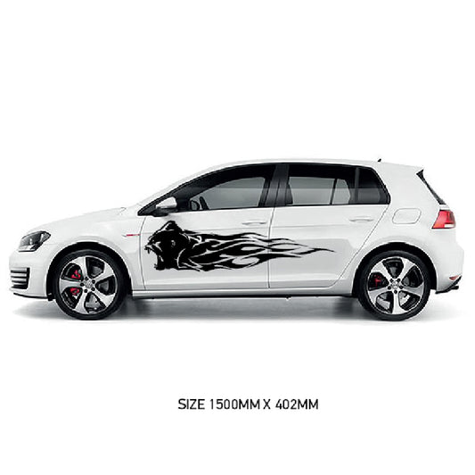 CSG46 Car Side Graphics X 2  Universal Will Fit Any Car or Van
