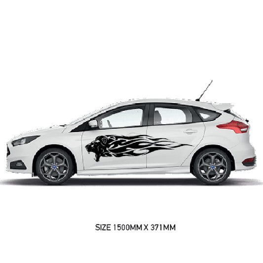 CSG47 Car Side Graphics X 2  Universal Will Fit Any Car or Van