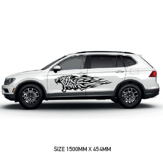 CSG49 Car Side Graphics X 2  Universal Will Fit Any Car or Van