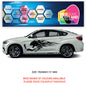 CSG50 Car Side Graphics X 2  Universal Will Fit Any Car or Van