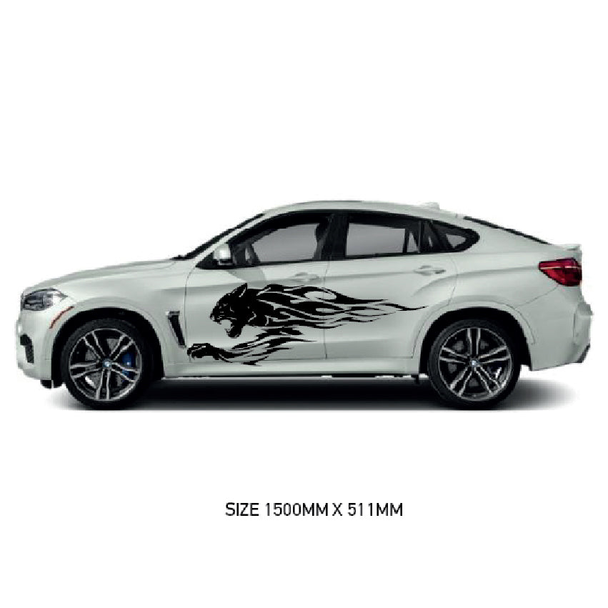 CSG50 Car Side Graphics X 2  Universal Will Fit Any Car or Van