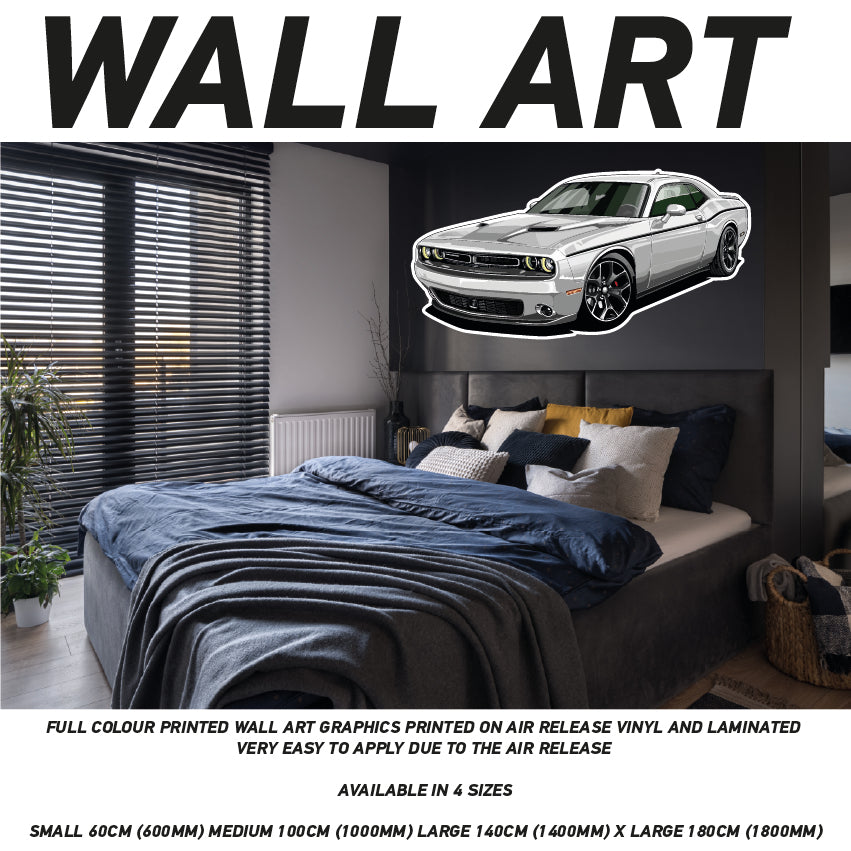 CIW01-62 3D Supercar Mural Sticker Poster Various Designs Available