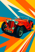 CP10 Car Racing Poster Printed | Premium Waterproof & Tear Resistant Full Colour Posters