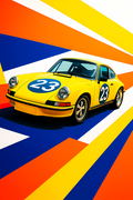 CP03 Car Racing Poster Printed | Premium Waterproof & Tear Resistant Full Colour Posters