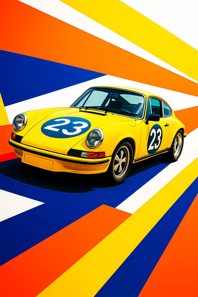 CP03 Car Racing Poster Printed | Premium Waterproof & Tear Resistant Full Colour Posters