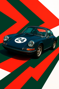 CP05 Car Racing Poster Printed | Premium Waterproof & Tear Resistant Full Colour Posters