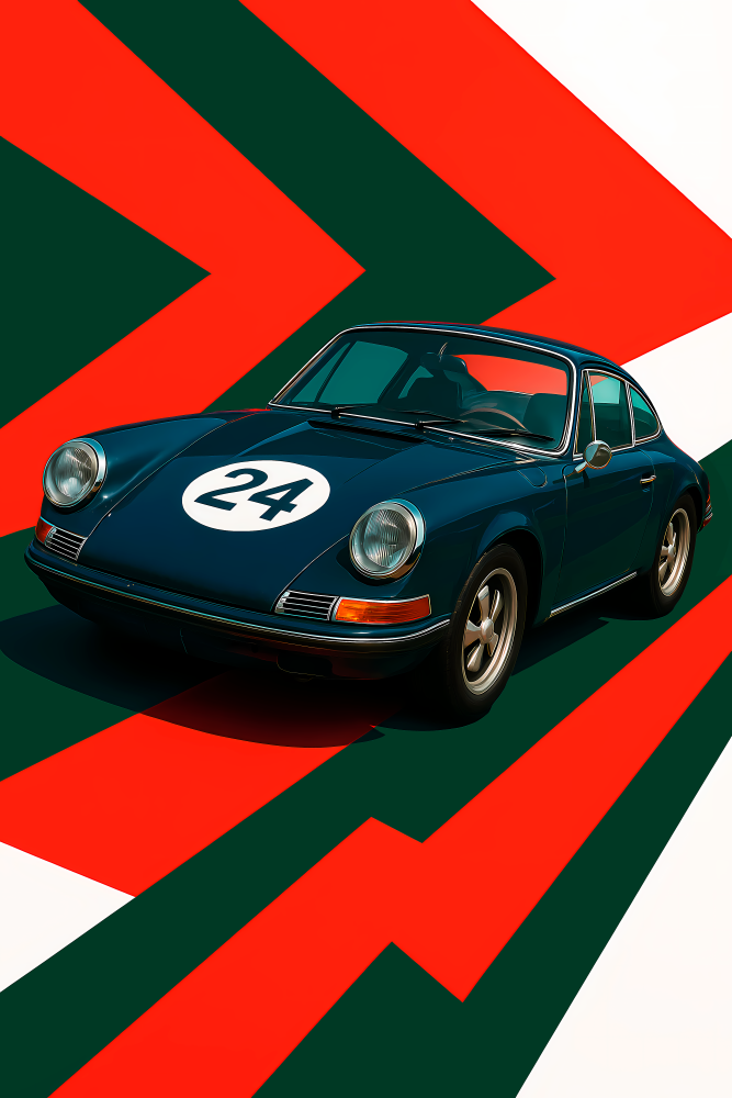 CP05 Car Racing Poster Printed | Premium Waterproof & Tear Resistant Full Colour Posters