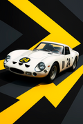 CP06 Car Racing Poster Printed | Premium Waterproof & Tear Resistant Full Colour Posters