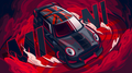 CP12 Car Racing Poster Printed | Premium Waterproof & Tear Resistant Full Colour Posters