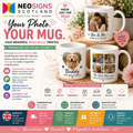 CPM15 Personalised Photo Mug – Custom Your Photo on a Mug Keepsake Gift
