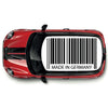 CRG01 Barcode Made in Germany roof graphic Universal for any car