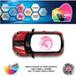 CRG15 Unicorn roof graphic Universal for any car