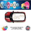 CRG21 Stars roof graphic Universal for any car