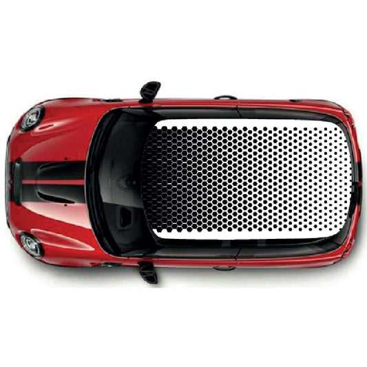 CRG05 Small Hexagons roof graphic Universal for any car