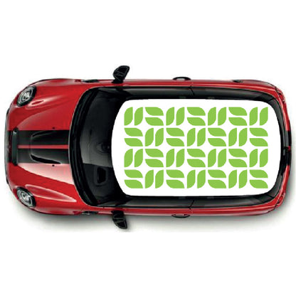 CRG08 Leafs roof graphic Universal for any car