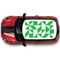 CRG12 Triangles and Squares roof graphic Universal for any car