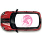 CRG15 Unicorn roof graphic Universal for any car