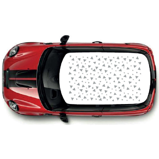 CRG20 Small Triangles roof graphic Universal for any car