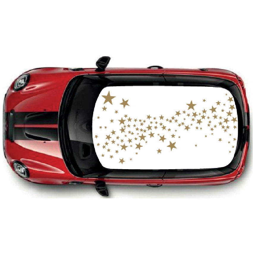 CRG21 Stars roof graphic Universal for any car