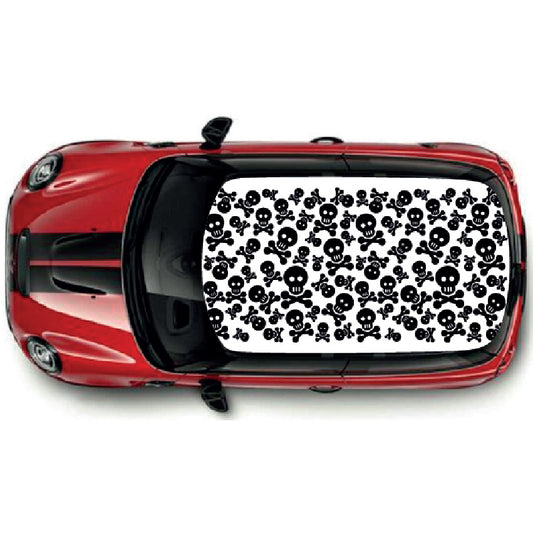 CRG22 Skulls roof graphic Universal for any car