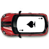 CRG25 Ace of Spades roof graphic Universal for any car