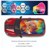 CRW02 Colourful Swirly Swirl Printed Roof wrap for Mini or any car universal