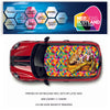 CRW08 Harley Quinn Birds of Prey Printed Roof wrap for Mini or any car universal