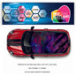 CRW18 Colourful Printed Roof wrap for Mini or any car universal