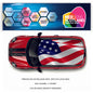 CRW32 USA Flag Roof wrap for Mini or any car universal