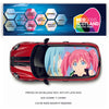 CRW37 Anime Roof wrap for Mini or any car universal