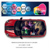 CRW41 Avengers Roof wrap for Mini or any car universal