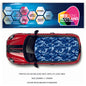 CRW57 Blue Camouflage Style Roof wrap for Mini or any car universal