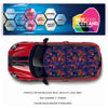 CRW073 Skulls Roof wrap for Mini or any car universal