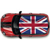 CRW31 United Kingdom Flag Roof wrap for Mini or any car universal