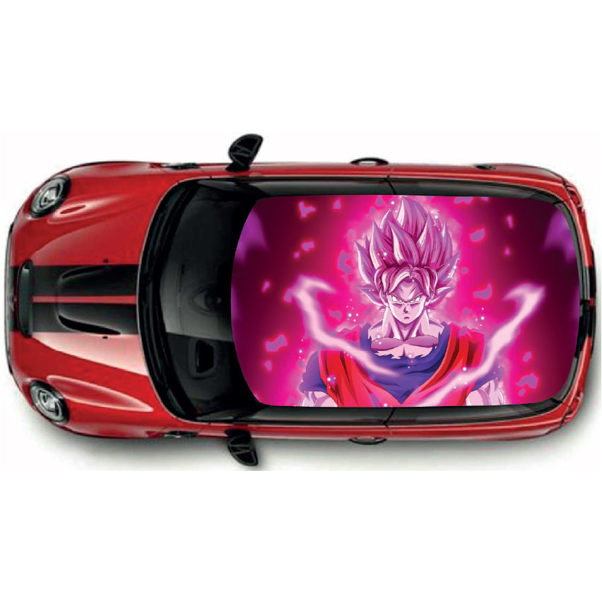CRW046 Printed Roof Wrap For Mini Or Any Car Universal Various Designs Available