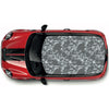 CRW53 Camouflage Roof wrap for Mini or any car universal