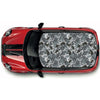 CRW060 Camouflage Roof wrap for Mini or any car universal