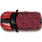 CRW066 Burgundy Camouflage Roof wrap for Mini or any car universal