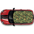 CRW069 Printed Roof Wrap For Mini Or Any Car Universal Various Designs Available
