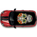 CRW075 Printed Roof Wrap For Mini Or Any Car Universal Various Designs Available